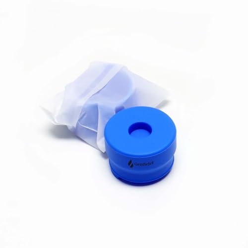 Reusable Silicone Water Jug Cap - Leak-Proof Lid for 2-5 Gallon Bottles - 1 Pack
