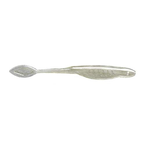 YUM Houdini Shad Soft Plastic Swim-Bait Lure - Watermelon/Red Flake, 5 Inch, 10 Pack