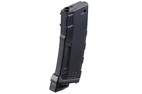 High Speed Mid-Cap Airsoft Magazine - 130 Round, Pack of 5 - Black