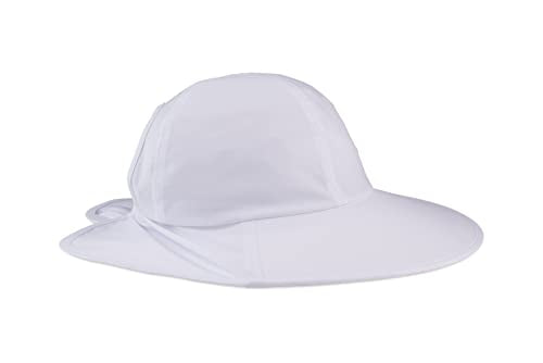 Callaway Ladies Sun Hat 2023 White UPF 40+ High Tail Golf Hat with Ponytail Hole