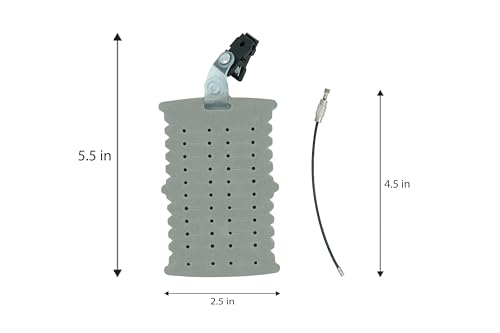 Fly Fishing Rig Keeper - EVA Foam Fly Holder with Loop & Clamp