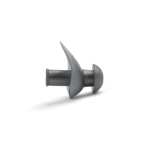 Waterproof Reusable Ear Plugs - Adult Ergo Grey - 1 Pair