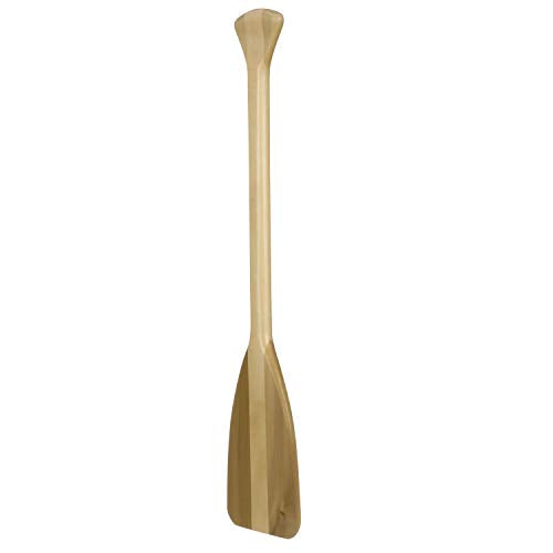 Wooden Canoe Paddle - Ergonomic Grip, 2.5 Feet, Premium Wood