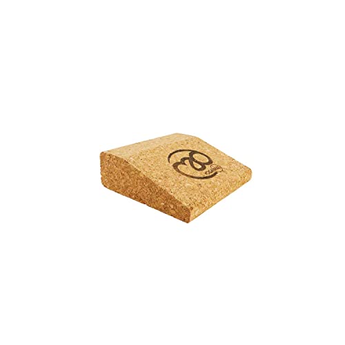 Cork Yoga Wedge Blocks - Eco-Friendly Mini Pair, Pack of 2