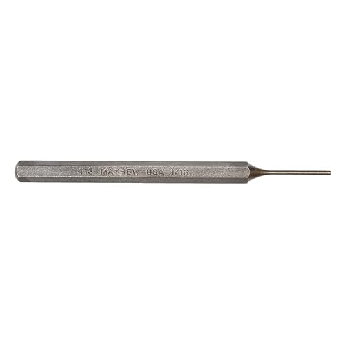 Mayhew Select 71032 1/16-by-4-Inch Carded Pin Punch