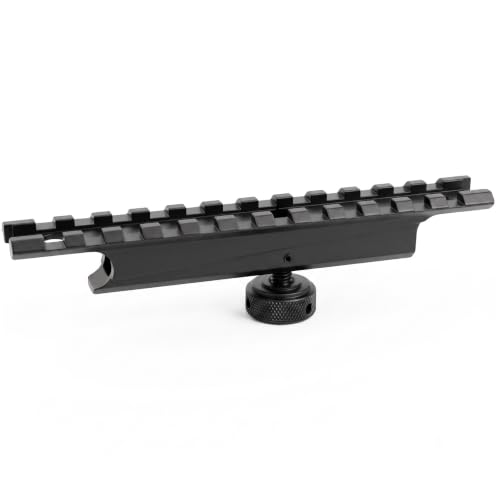 Picatinny Rail Scope Mount for Versatile Optics - 12 Slots