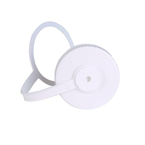 32oz Wide Mouth Water Bottle Lid - BPA-Free White Cap