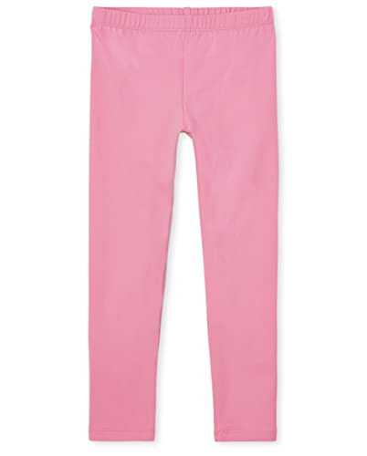 Children's Place Big Girls' Fashion Leggings Pack of 2 X-Small Bright Pink