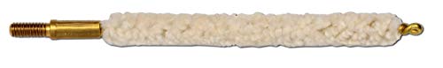 .17 Caliber Cotton Bore Mop with Brass Core for Firearm Cleaning