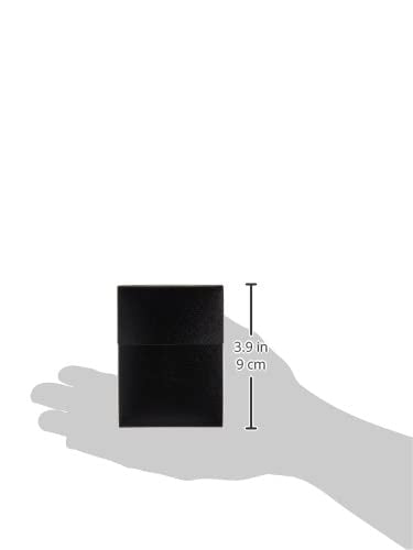 80-Card Deck Box for Trading Cards - Black