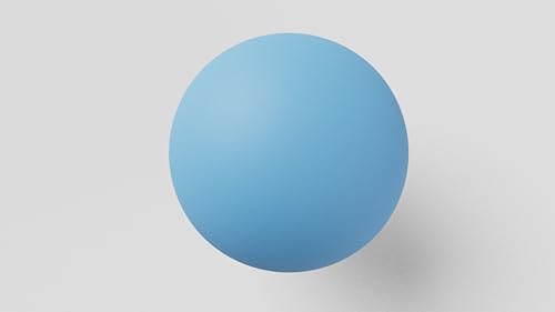 30 Pack Blue Ping Pong Balls - 40mm Plastic Balls for DIY & Party
