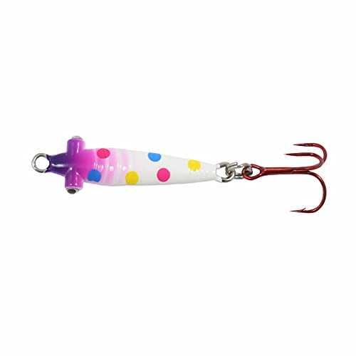 Bro Bug Ice Fishing Spoon - Purple Wonder 1/8 Oz