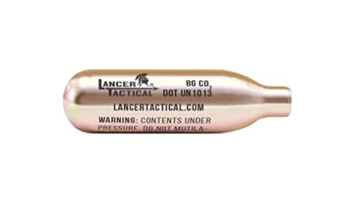 8g CO2 Cartridge Charger - 30 Count for Airsoft & Seltzer Use