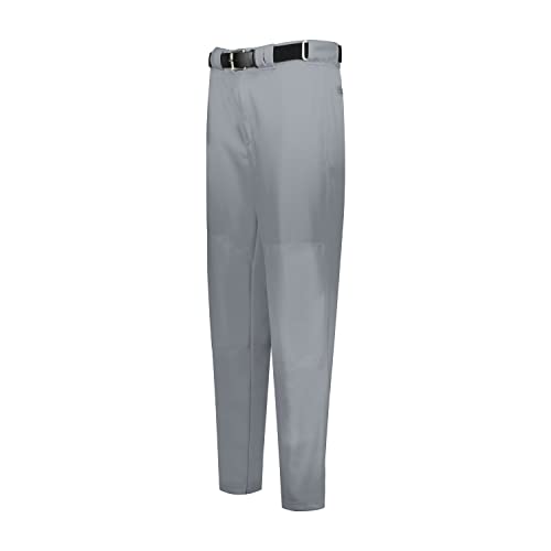 Russell Athletic Men's Baseball Pants Large Grey Pro Comfort Performance Sportswear