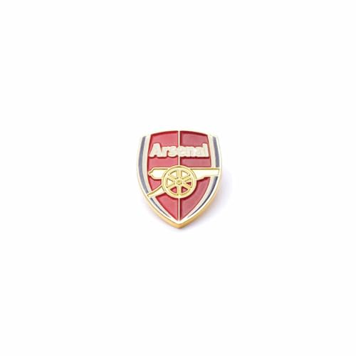 Arsenal FC Crest Pin Badge - Official Licensed Merchandise, Red