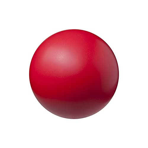 4-Inch High-Density Foam Ball - Red Coated for Gym & Training