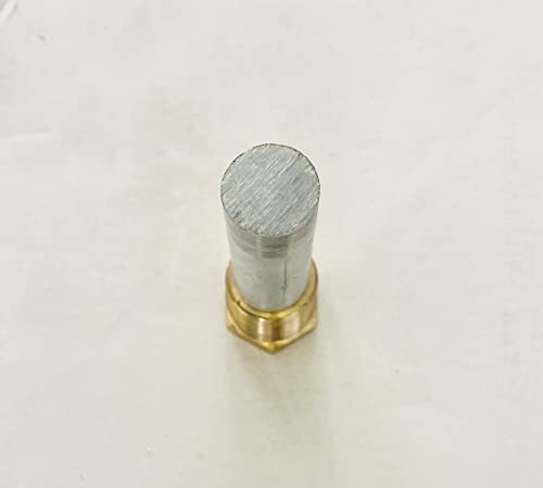 E-1C Zinc Anode with Plug for Boat Engine Corrosion Protection