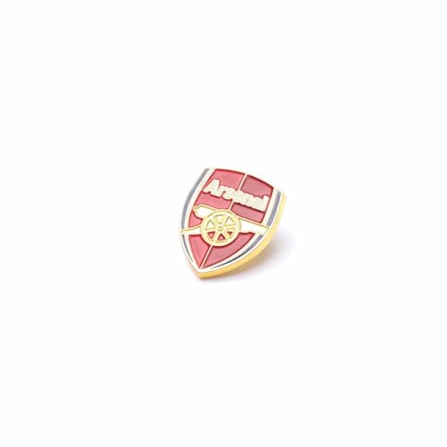 Arsenal FC Crest Pin Badge - Official Licensed Merchandise, Red