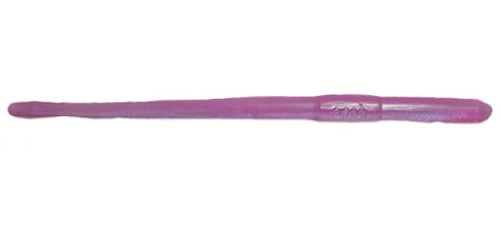 Straight Tail Soft Plastic Fishing Worm - 4.5 Inch - Morning Dawn