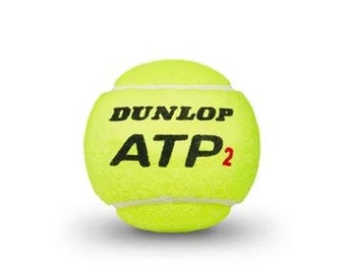 DUNLOP ATP Super Premium Regular Duty Tennis Balls - Best for Clay and Indoor Courts - 3 Ball Can (4 Cans)