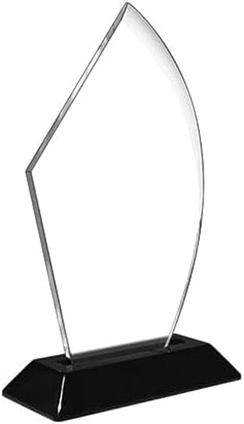 Crown Awards 7" H Acrylic Trophy | Engraved Corporate Recognition Award
