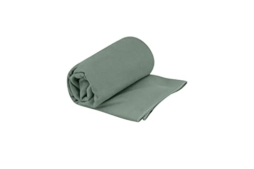 Sea to Summit Drylite Small Towel - Sage Green Lightweight Travel & Camping Microfiber