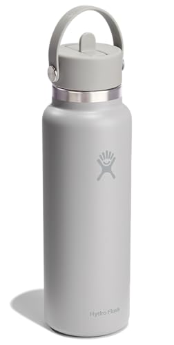 Hydro Flask 40 Oz Tonal Birch Wide Mouth Insulated Water Bottle with Flex Straw Lid