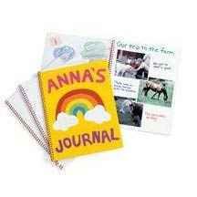 Colorations - TAKENOTE Spiral-Bound Blank Draw and Write 25-Page Journals for Creative Expression - Set of 12