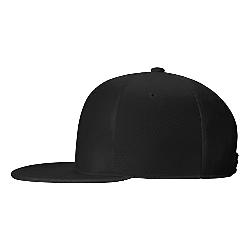 Custom Baseball Cap with Your Picture - Black Dad Hat