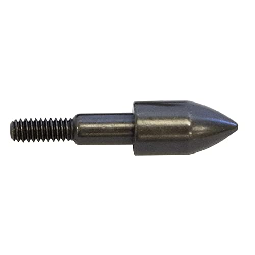 Steel Archery Bullet Field Points - 5/16" 100 Grain - 12 Pack