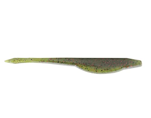 5" D-Shad Soft Plastic Swim Bait - Watermelon