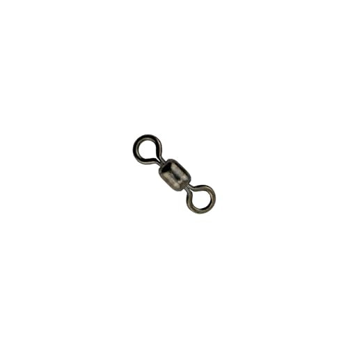 Mighty Mini Stainless Steel Fishing Swivels - 10 Pieces, 78lb Test