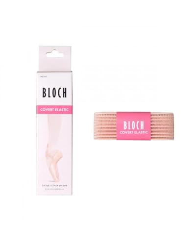Bloch Dance A0185 Covert Elastic Ballet/Pointe Shoe Elastic, Pink,