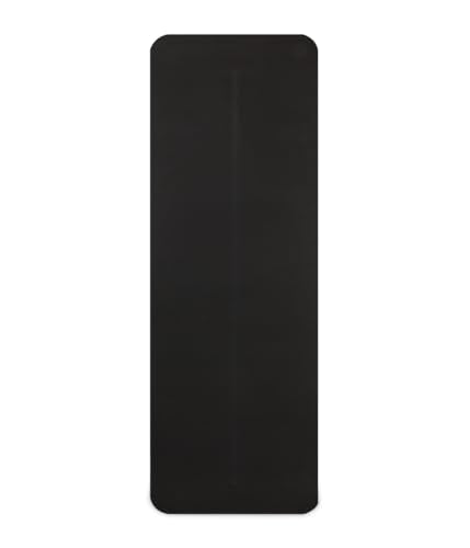 Manduka Begin Yoga Mat Black 68 x 24 Inch Reversible Cushioning for Beginners