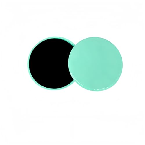 Sliding Core Discs - Dual-Sided Workout Sliders for Carpet & Hardwood - Green