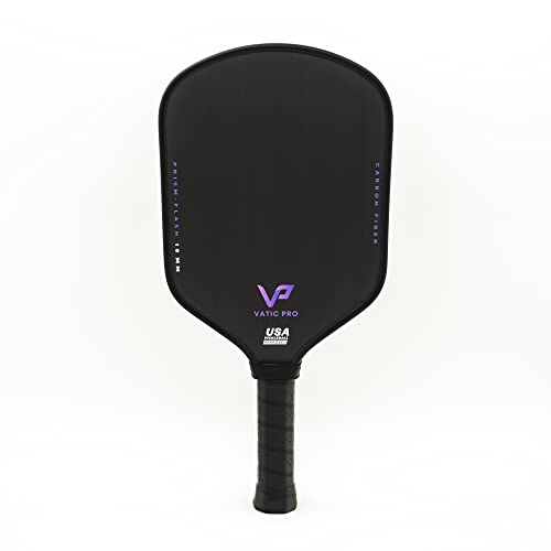 Carbon Fiber Pickleball Paddle - 16mm Foam Injected Walls - Flash