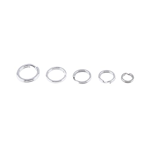 200pcs Stainless Steel Fishing Split Rings - Strong Connectors