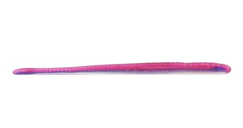 Roboworm Fat Straight Tail Worm - 4.5 Inch Aaron's Morning Dawn, Salt Release Tech