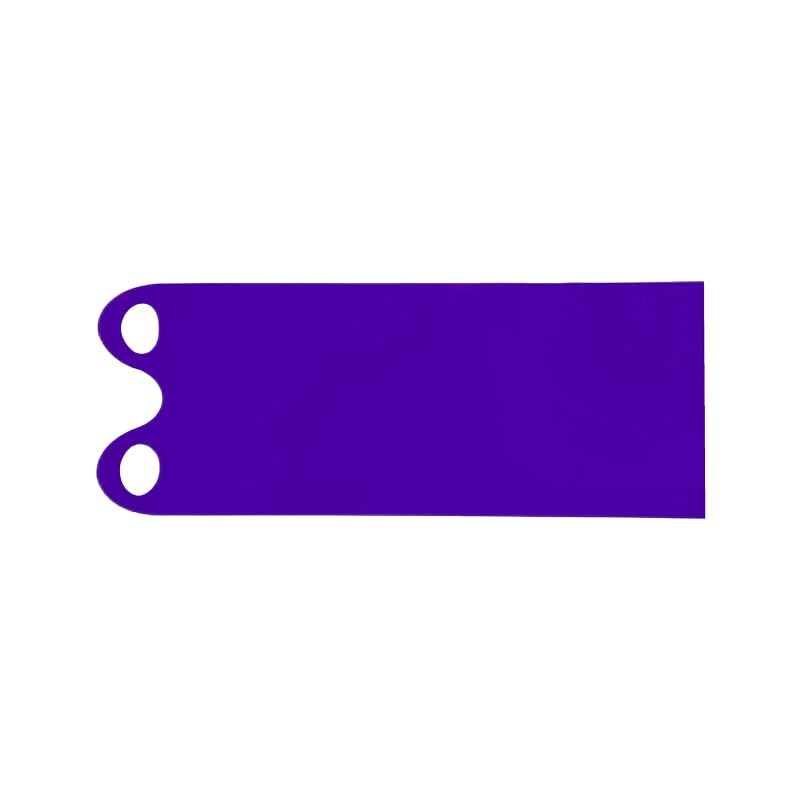 Outdoor Snow Sliding Mat - Lightweight Portable Sled - Purple