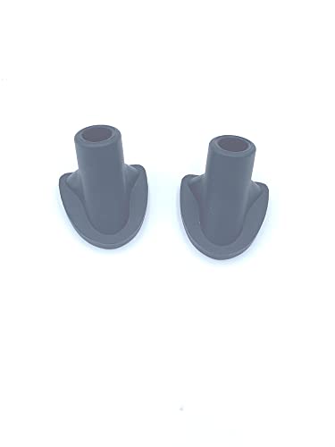 Golf Bag Stand Replacement Feet - Black Rubber Gator Feet