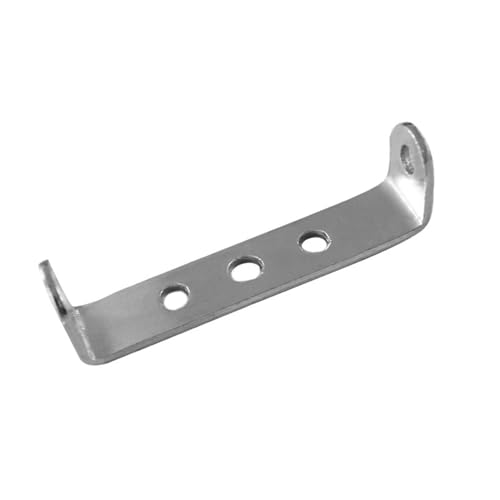 3-Pack Bike Cargo Rack Mount Brackets with Screws - U-Shaped Connectors