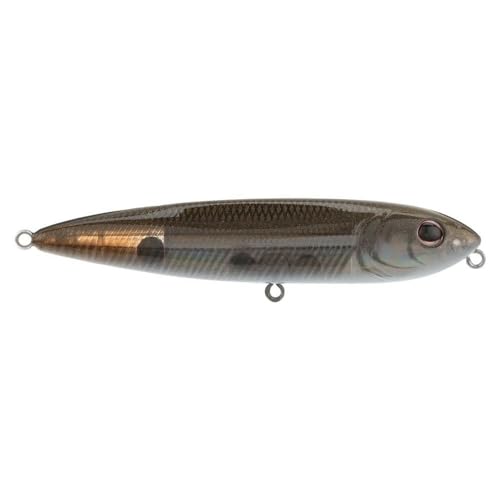 Berkley Saltwater J-Walker 90 Topwater Fishing Lure, Mangrove Minnow, Size 90 (7/16oz), 3.5in, Tail Weighted Design Tuned for Casting Distance, Equipped with Anti-Rust Fusion19 Hook