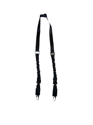 Adjustable Bungee Sling - Shock Absorbing, Heavy-Duty - Black