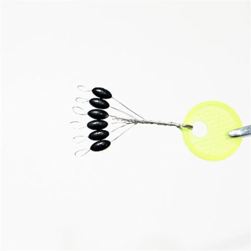 Fishing Rubber Bobbers Beads Stoppers - 60pcs Set