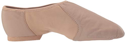 Bloch Neo-Flex Women's Tan Leather Jazz Dance Shoes Slip-On - Size 8
