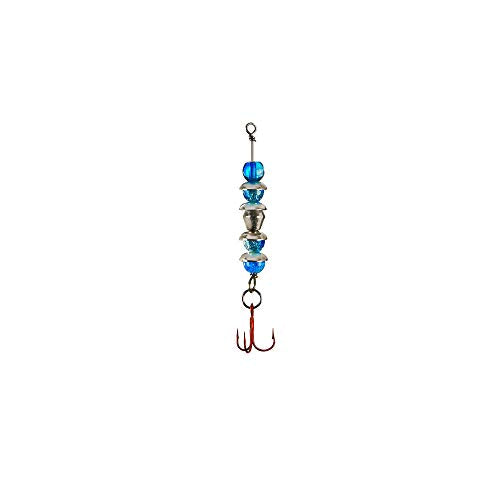 Wally Talker Ice Fishing Lure for Walleye - 1/4 oz Blue