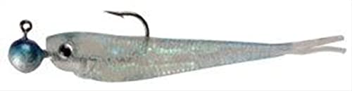 Power Minnow Fishing Bait - Smelt, 2in Soft Plastic Lure for Bass, Walleye, Trout