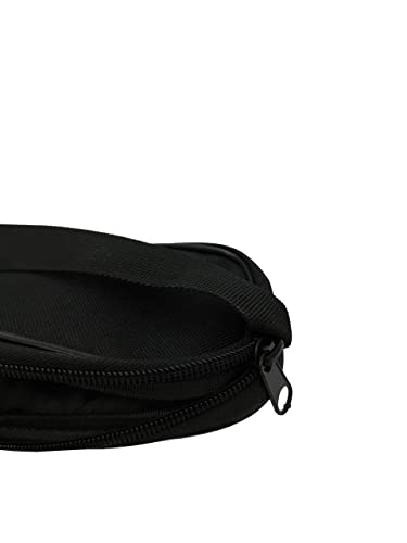 Silfrae Single Tennis Racket Cover – Lightweight Padded Bag, Black Small