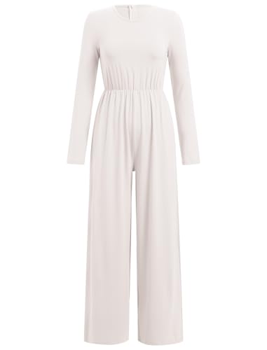 IBAKOM Women's Worship Dance Tunic & Metallic Jumpsuit Set - Royal Blue & White, Medium
