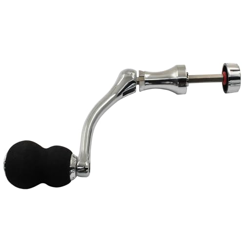 Full Metal Fishing Spinning Reel Handle - Stainless Steel